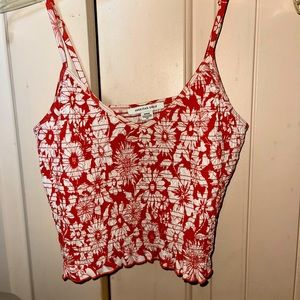 Used once. Not my style. Perfect condition, adjustable straps, v-neckline